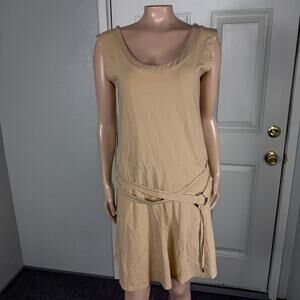 Nomads Hempwear Women's Dress Large Boho Cotton Mohito Bamboo Hemp Stretch JJ7